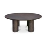 Deacon Outdoor Coffee Table Deep Bronze FI-1124-31-0 FI 1124 31 0 Deacon front top shadsilo