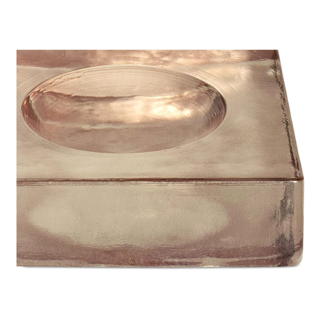 Miro Glass Catchall Soft Amber - Image 4