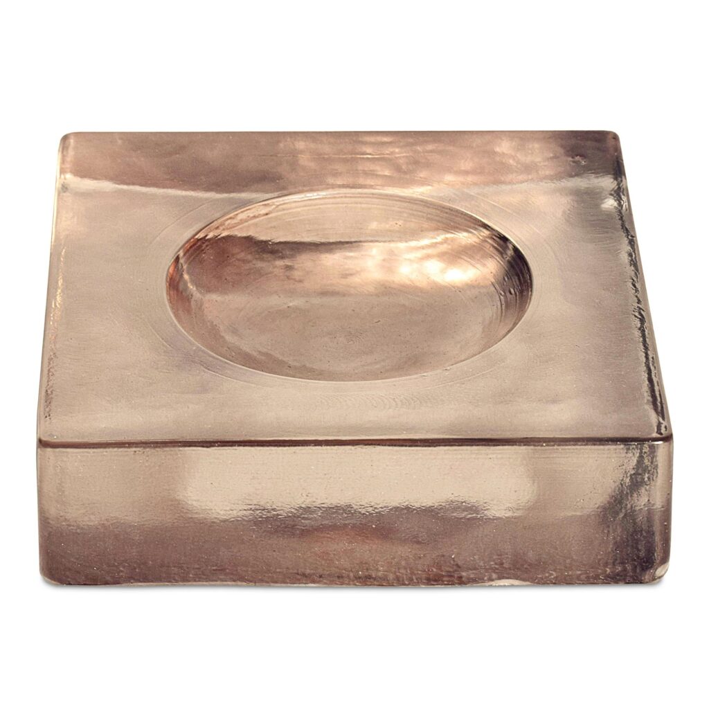 Miro Glass Catchall Soft Amber - Image 2