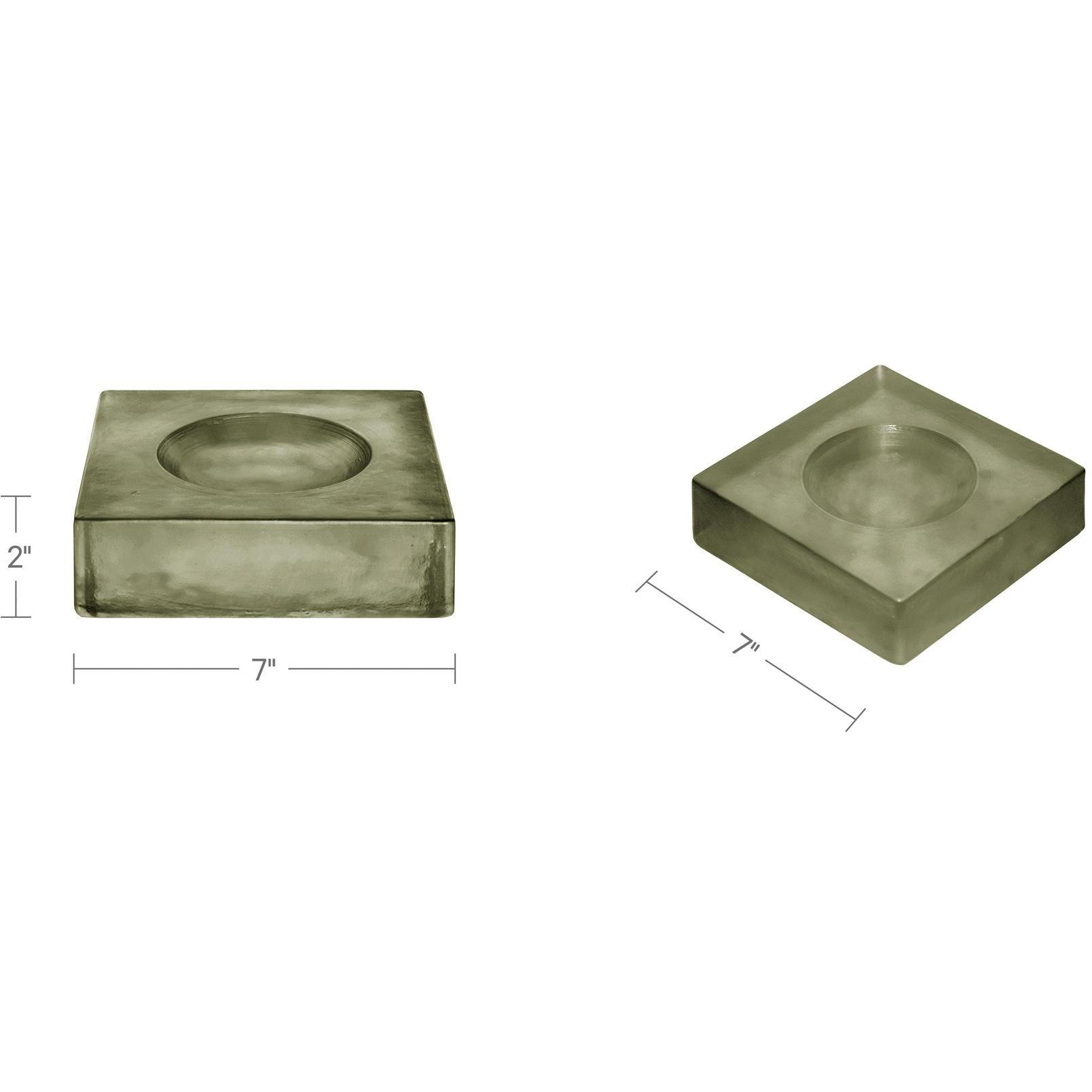 Miro Glass Catchall Muted Sage 5 Miro Glass Catchall Muted Sage - Image 5