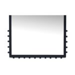Figaro Floor Mirror Black FI-1128-02 FI 1128 02 Figaro closeup02 shadsilo