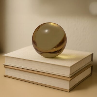 Bonn Cast Glass Decorative Object Light Smoky Brown FI-1131-21 FI 1131 21 00