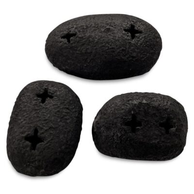 Breton Cast Aluminum Wall Sculpture Black - Set Of 3 FI-1136-02 FI 1136 02 Breton back shadsilo