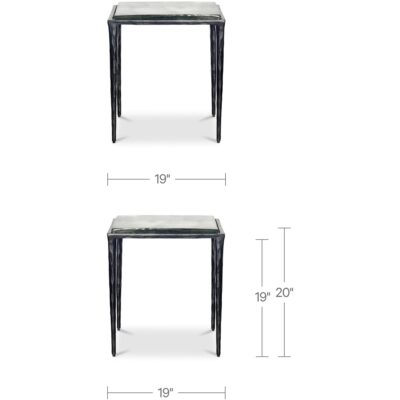 Mari Side Table Clear FI-1140-17 FI 1140 17 70