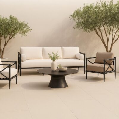 Bardo Outdoor Coffee Table Deep Bronze FI-1141-31 FI 1141 31 00