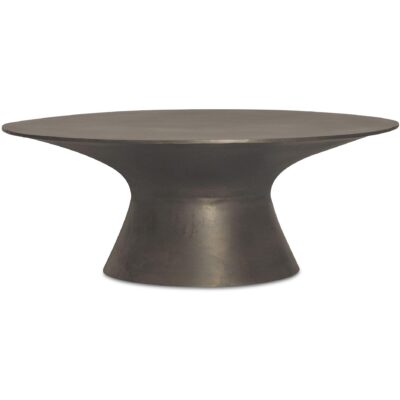 Bardo Outdoor Coffee Table Deep Bronze FI-1141-31 FI 1141 31 Bardo side right shadsilo