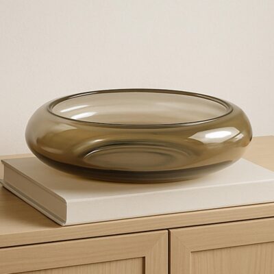 Polene Glass Bowl Small Smoky Brown FI-1143-03 FI 1143 03 00