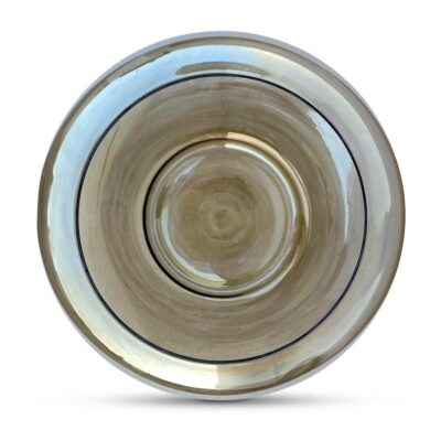 Polene Glass Bowl Large Smoky Brown FI-1144-03 FI 1144 03 Polene top shadsilo