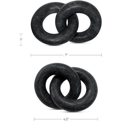 Hera Tabletop Decor Black Marble 5 Hera Tabletop Decor Black Marble FI-1145-02 FI 1145 02 70