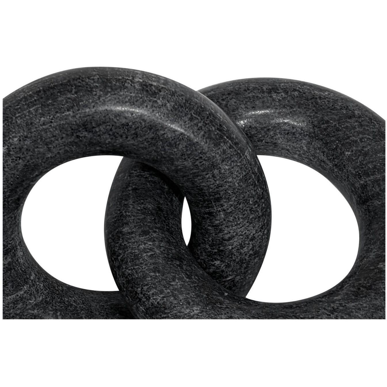 Hera Tabletop Decor Black Marble 2 Hera Tabletop Decor Black Marble - Image 2