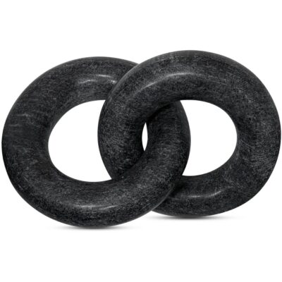 Hera Tabletop Decor Black Marble