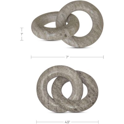 Hera Tabletop Decor Beige Marble FI-1145-34 FI 1145 34 70