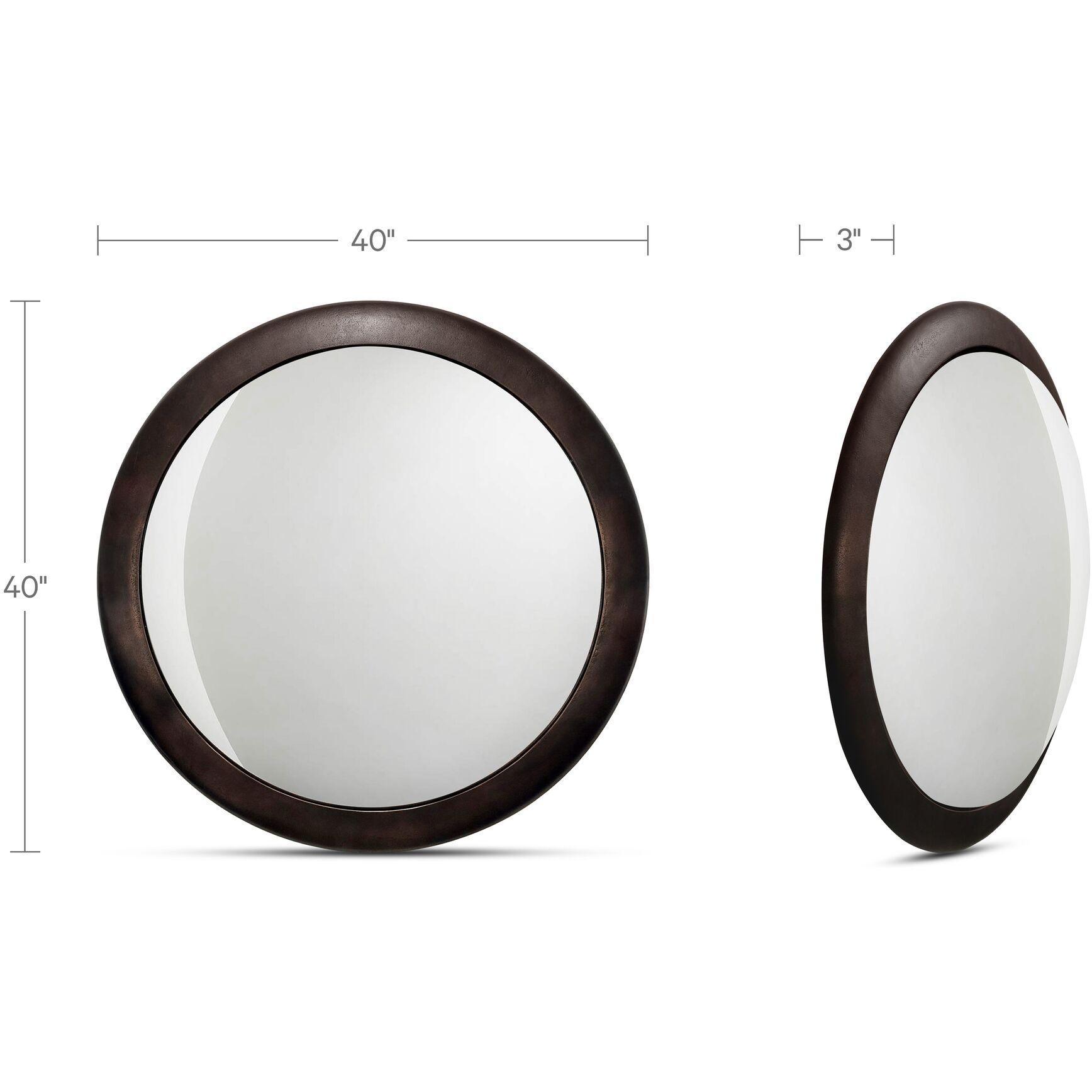 Otis Mirror Blackened Bronze 3 Otis Mirror Blackened Bronze - Image 3