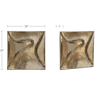 Bode Wall Sculpture Aged Brass FI-1148-51 FI 1148 51 Bode 70