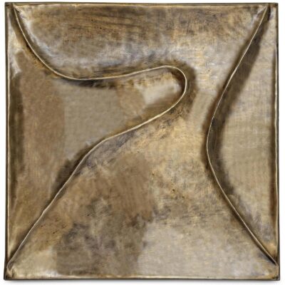 Bode Wall Sculpture Aged Brass