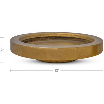 Abel Cast Aluminum Catchall FI-1151-51 FI 1151 51 70 dim