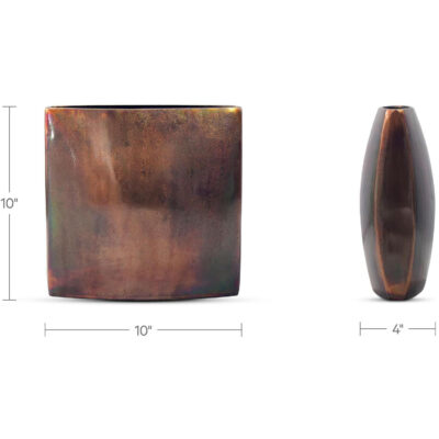 Laval Cast Aluminum Vase 15 Laval Cast Aluminum Vase FI-1152-50 FI 1152 50 70 dim