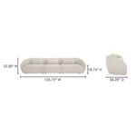 Amelia Modular Sofa Warm White FO-1016-18 FO 1016 18 70