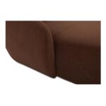 Amelia Nook Modular Left Sectional Chestnut FO-1017-03 FO 1017 03 Amelia closeup silo