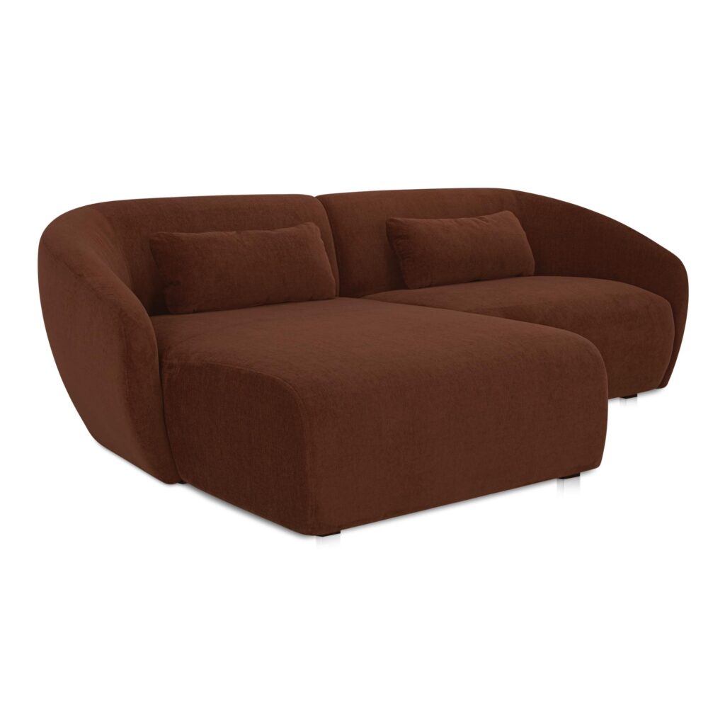 Amelia Nook Modular Left Sectional Chestnut - Image 2