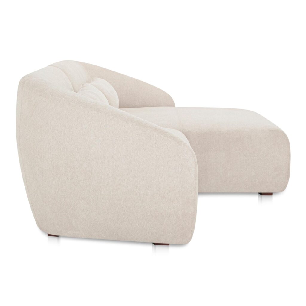 Amelia Nook Modular Right Sectional Warm White - Image 3