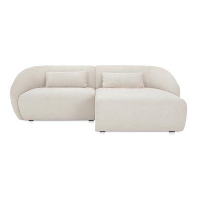 Amelia Nook Modular Right Sectional Warm White