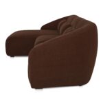 Amelia Lounge Modular Left Sectional Chestnut FO-1019-03 FO 1019 03 02
