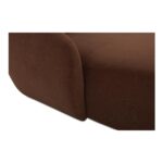Amelia Lounge Modular Left Sectional Chestnut FO-1019-03 FO 1019 03 Amelia closeup silo