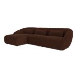 Amelia Lounge Modular Left Sectional Chestnut FO-1019-03 FO 1019 03 Amelia diagR silo