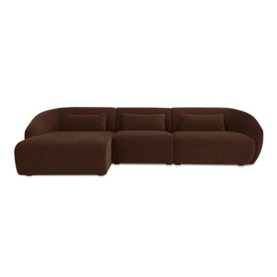 Amelia Lounge Modular Left Sectional Chestnut