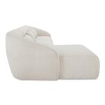 Amelia Lounge Modular Left Sectional Warm White FO-1019-18 FO 1019 18 02