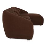 Amelia Lounge Modular Right Sectional Chestnut FO-1020-03 FO 1020 03 02