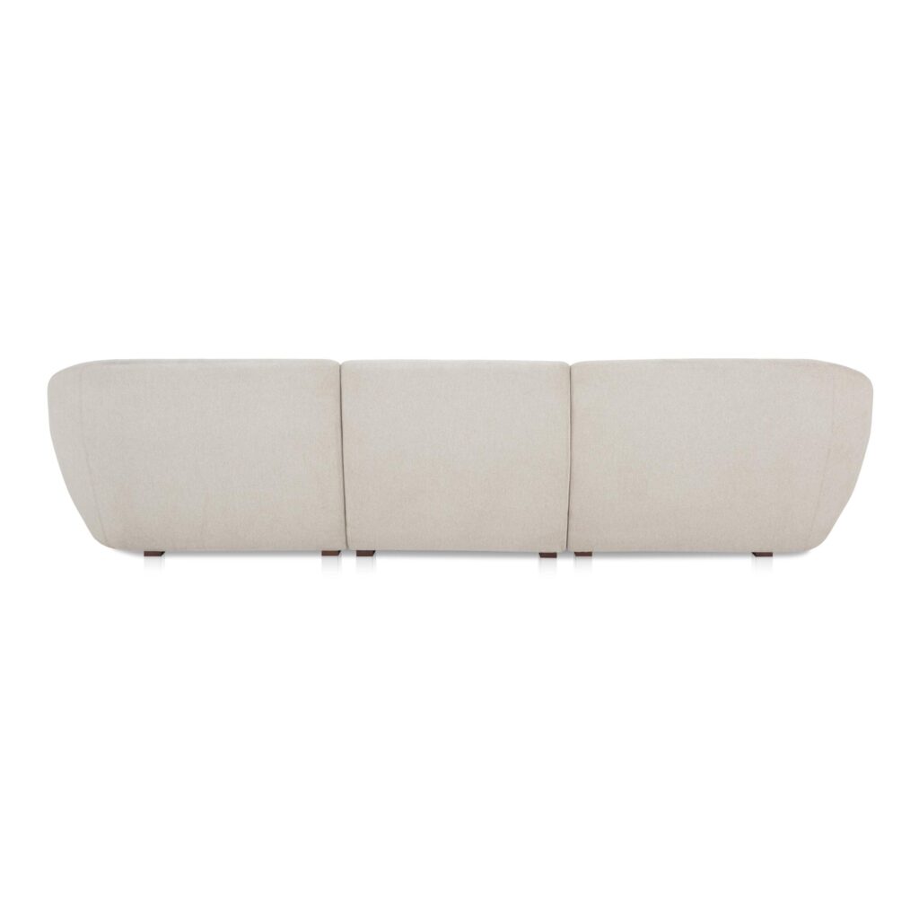 Amelia Lounge Modular Right Sectional Warm White - Image 6