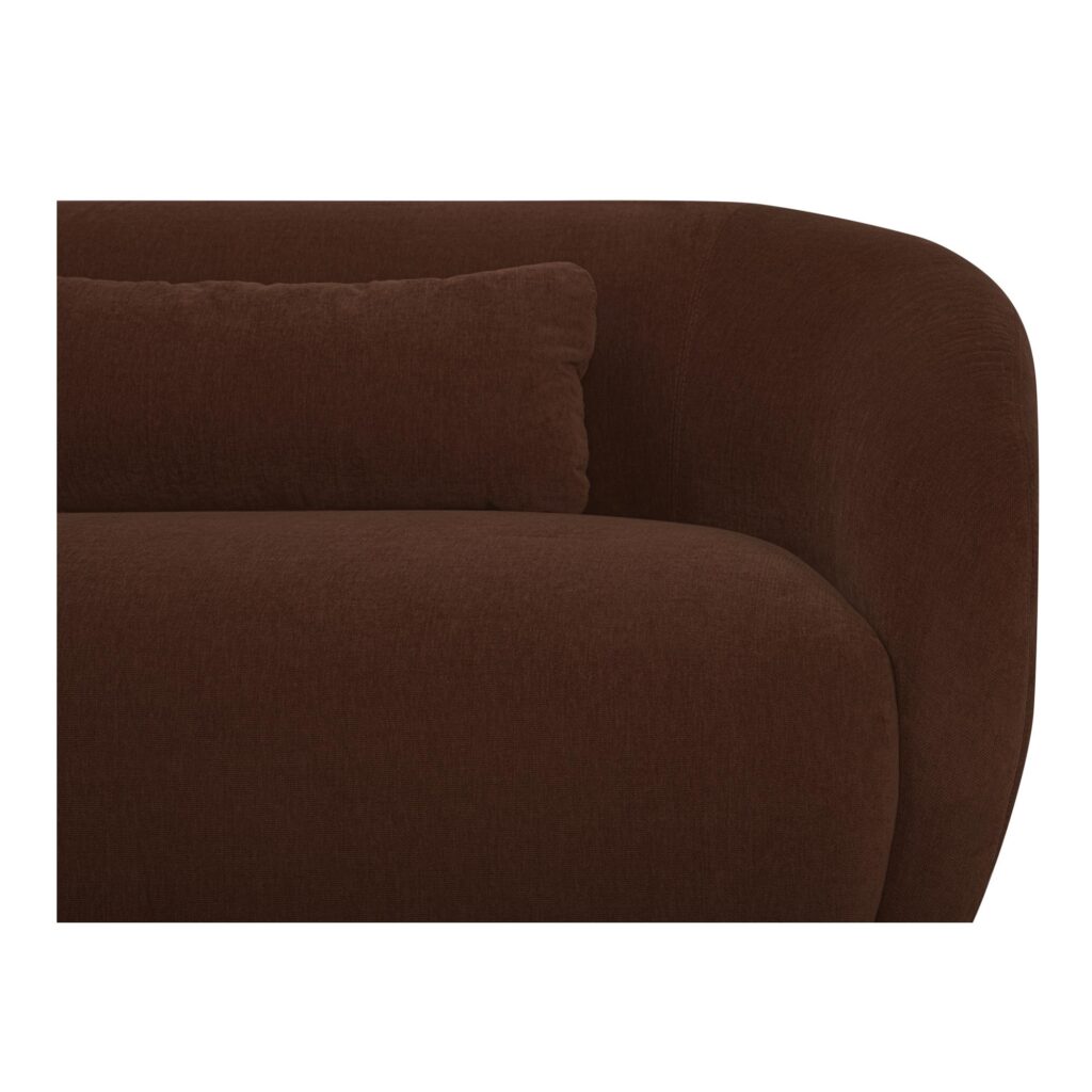Amelia Classic L-Shaped Modular Left Sectional Chestnut - Image 5