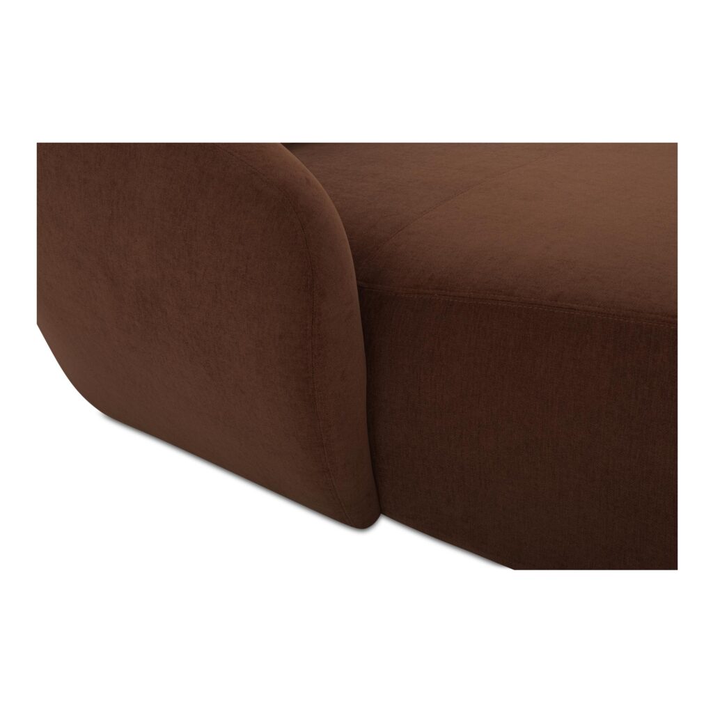 Amelia Double Chaise Modular Sectional Chestnut - Image 5