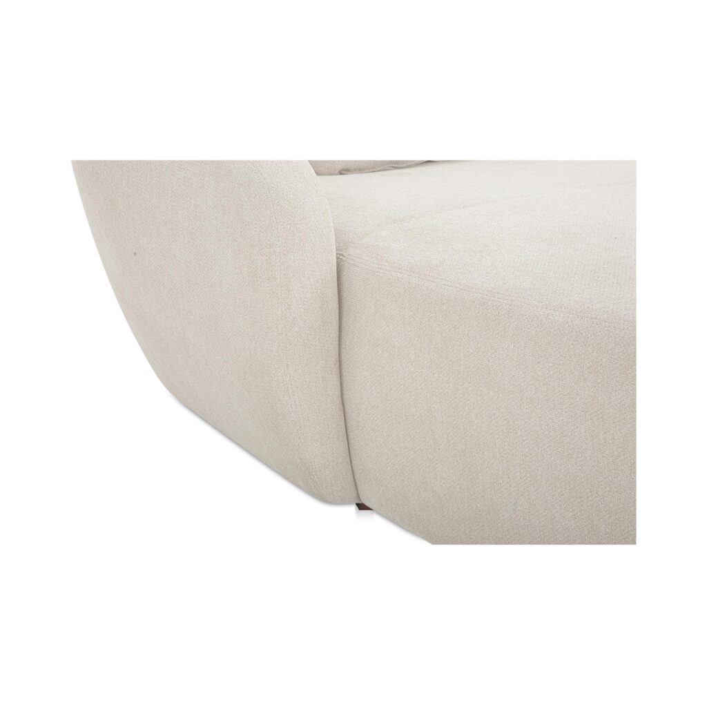 Amelia Double Chaise Modular Sectional Warm White - Image 5