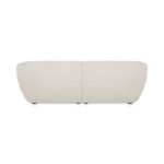 Amelia Double Chaise Modular Sectional Warm White FO-1022-18 FO 1022 18 Amelia back silo