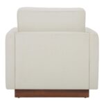 Vernon Accent Chair White FO-1025-05 FO 1025 05 Vernon back shadsilo