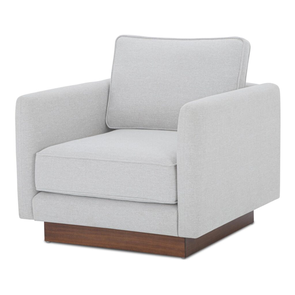 Vernon Accent Chair Grey - Image 2