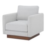 Vernon Accent Chair Grey FO-1025-29 FO 1025 29 Vernon diagL shadsilo
