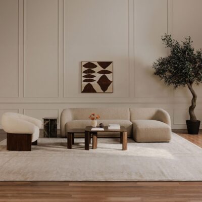 Faye Left Sectional Beige Boucle 8 Faye Left Sectional Beige Boucle FO-1030-34-L-0 FO 1030 34 L 0 00