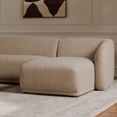 Faye Left Sectional Beige Boucle 6 Faye Left Sectional Beige Boucle FO-1030-34-L-0 FO 1030 34 L 0 10