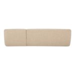 Faye Right Sectional Beige Boucle FO-1030-34-R-0 FO 1030 34 R 0 Faye back shadsilo