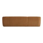 Faye Left Sectional Tan Faux Mohair FO-1030-40-L-0 FO 1030 40 L 0 Faye back shadsilo