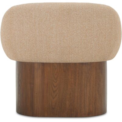 Otto Accent Chair Flecked Tan FO-1031-40 FO 1031 40 Otto back shadsilo