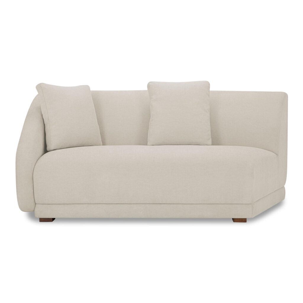 Fraser Left Arm Facing Sofa Off White