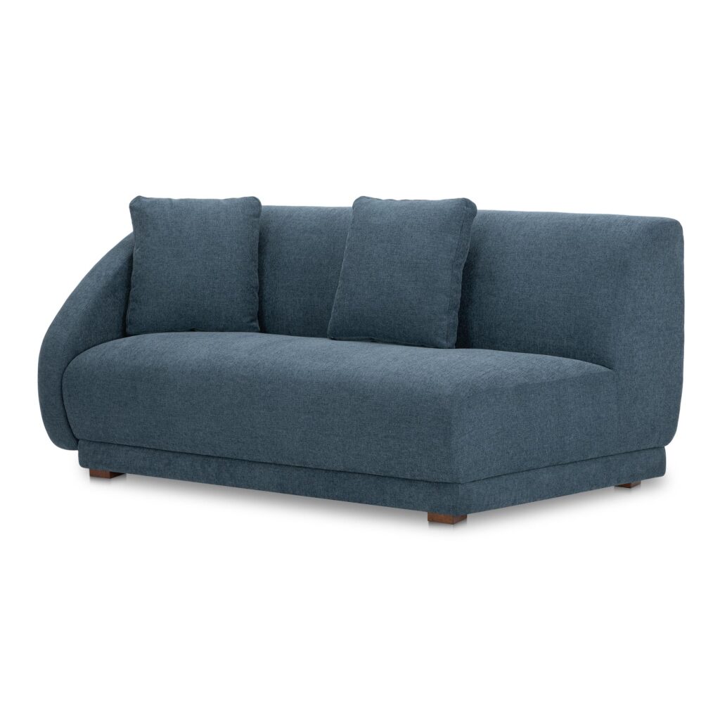 Fraser Left Arm Facing Sofa Deep Blue - Image 2