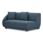 Fraser Left Arm Facing Sofa Deep Blue FO-1033-19 FO 1033 19 Fraser diagL shadsilo