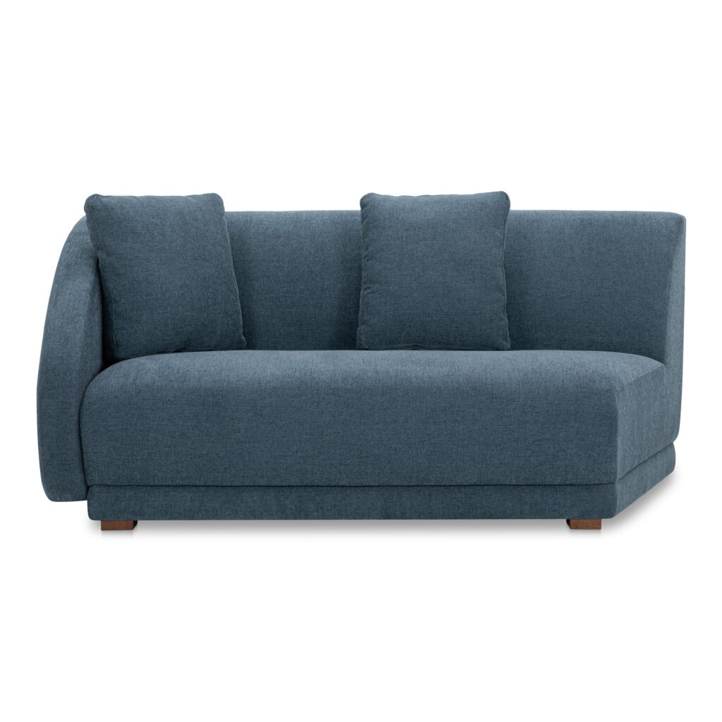 Fraser Left Arm Facing Sofa Deep Blue