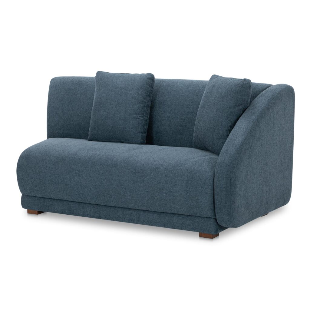 Fraser Right Arm Facing Sofa Deep Blue - Image 2